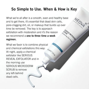 NEOVA Serious Microderm Scrub / Perfecting Skin Polish