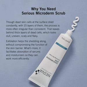 NEOVA Serious Microderm Scrub / Perfecting Skin Polish